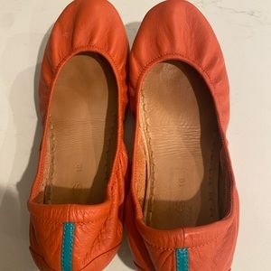 Tangerine Tieks Size 10